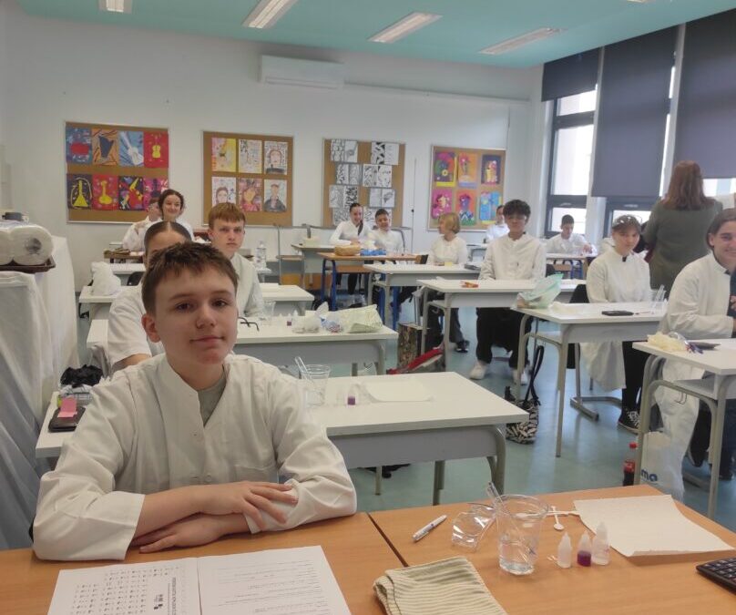 15. mjesto na Državnom natjecanju iz kemije